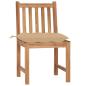 Preview: Gartenstühle 8 Stk. mit Kissen Massivholz Teak
