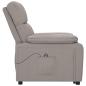 Preview: Relaxsessel Elektrisch Taupe Stoff