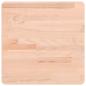 Preview: Tischplatte 40x40x1,5 cm Quadratisch Massivholz Buche