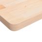 Preview: Tischplatte Quadratisch 70x70x4 cm Eichenholz Unbehandelt