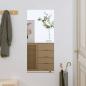 Preview: ARDEBO.de - Wandspiegel 40x80 cm Glas Rechteckig