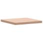 Preview: Tischplatte 60x60x4 cm Quadratisch Massivholz Buche