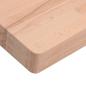 Preview: Tischplatte 60x60x4 cm Quadratisch Massivholz Buche