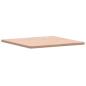 Preview: Tischplatte 70x70x2,5 cm Quadratisch Massivholz Buche