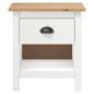 Preview: Nachttische 2 Stk. Hill 46x35x49,5 cm Massivholz Kiefer