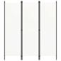 Preview: ARDEBO.de - 3-tlg. Raumteiler Wei? 150x180 cm