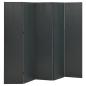 Preview: ARDEBO.de - 5-tlg. Raumteiler Anthrazit 200x180 cm Stahl