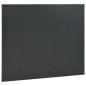 Preview: 5-tlg. Raumteiler Anthrazit 200x180 cm Stahl
