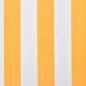 Preview: Ersatzstoff für Markise Orange und Weiß 350x250 cm Polyester