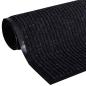 Preview: Türmatte Schwarz 120 x 180 cm PVC