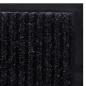 Preview: Türmatte Schwarz 120 x 180 cm PVC
