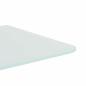 Preview: Urinal-Trennwand Wandmontage 90 x 40 cm Hartglas