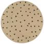 Preview: ARDEBO.de - Teppich Handgefertigt Jute mit Dreiecksmuster 90 cm