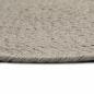 Preview: Tischsets 4 Stk. Grau 38 cm Rund Baumwolle