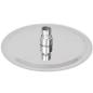 Preview: Regenbrause Edelstahl 20 cm Rund