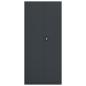 Preview: Aktenschrank Anthrazit 90x40x200 cm Stahl