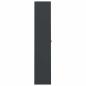 Preview: Aktenschrank Anthrazit 90x40x200 cm Stahl