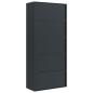 Preview: Aktenschrank Anthrazit 90x40x200 cm Stahl