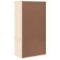 Preview: Kleiderschrank ALTA 90x55x170 cm Massivholz Kiefer