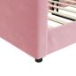 Preview: Tagesbett Rosa 80x200 cm Samt