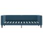 Preview: Tagesbett Blau 80x200 cm Samt