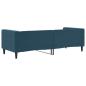 Preview: Tagesbett Blau 80x200 cm Samt