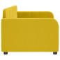 Preview: Tagesbett Gelb 80x200 cm Samt