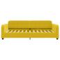 Preview: Tagesbett Gelb 90x200 cm Samt