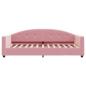 Preview: Tagesbett Rosa 90x200 cm Samt