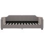 Preview: Tagesbett Taupe 90x200 cm Stoff
