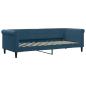 Preview: Tagesbett Blau 80x200 cm Samt