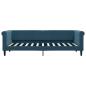 Preview: Tagesbett Blau 80x200 cm Samt