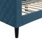 Preview: Tagesbett Blau 80x200 cm Samt