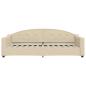 Preview: Tagesbett Creme 90x200 cm Stoff