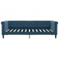 Preview: Tagesbett Blau 90x200 cm Samt