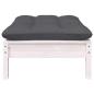 Preview: 9-tlg. Garten-Lounge-Set mit Kissen Kiefer Massivholz