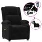 Preview: Massagesessel Elektrisch Schwarz Samt