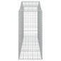 Preview: Gabionen mit Hochbogen 10 Stk 200x50x100/120cm Verzinktes Eisen
