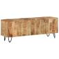 Preview: ARDEBO.de - TV-Schrank 110x30x40 cm Massivholz Mango