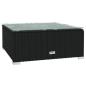 Preview: 8-tlg. Garten-Lounge-Set mit Kissen Schwarz Poly Rattan