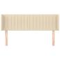 Preview: Kopfteil mit Ohren Creme 147x16x78/88 cm Stoff
