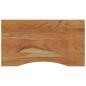 Preview: Schreibtischplatte 90x50x2,5 cm Rechteckig Massivholz Akazie