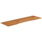 Preview: Schreibtischplatte 160x50x2,5 cm Rechteckig Massivholz Akazie