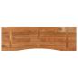Preview: Schreibtischplatte 160x50x2,5 cm Rechteckig Massivholz Akazie