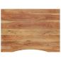 Preview: Schreibtischplatte 100x80x2,5 cm Rechteckig Massivholz Akazie
