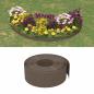 Preview: ARDEBO.de - Rasenkanten 3 Stk. Braun 10 m 20 cm Polyethylen