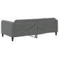 Preview: Tagesbett Dunkelgrau 100x190 cm Stoff