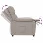 Preview: Relaxsessel Taupe Stoff