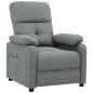 Preview: Massagesessel Dunkelgrau Stoff