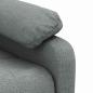 Preview: Massagesessel Dunkelgrau Stoff